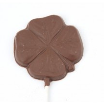 Shamrock Chocolate Lollipop
