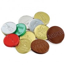 Belgian Chocolate Personalized  Coins