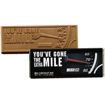You've Gone the Extra Mile  Chocolate Bar